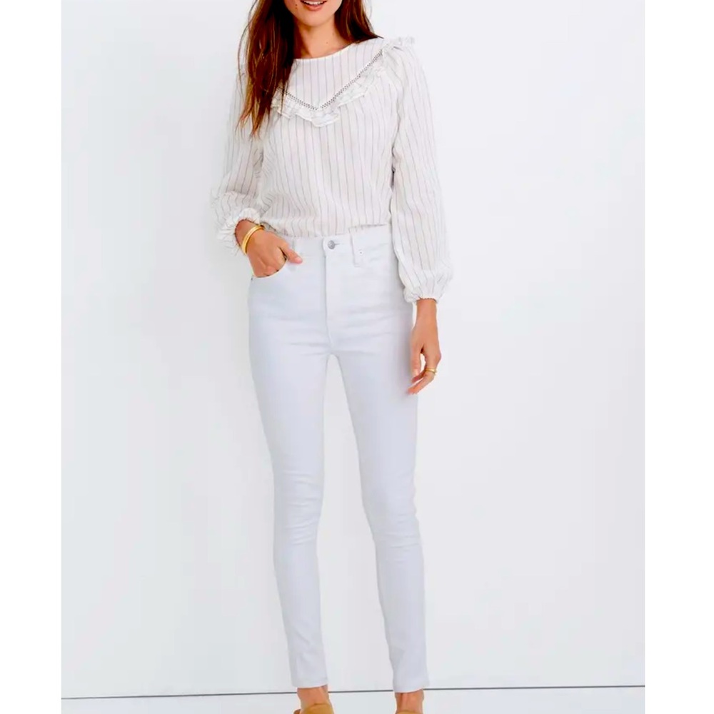 MADEWELL 10-Inch High Waist Skinny Jeans
